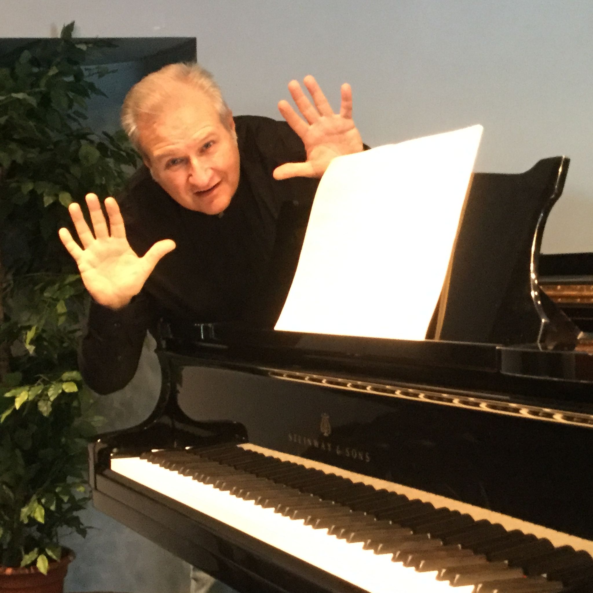 Paolo Ferrarelli al pianoforte Steinway